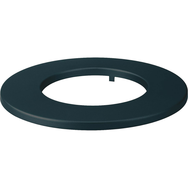 Rosette RB 40mm schwarz-metallic DN080